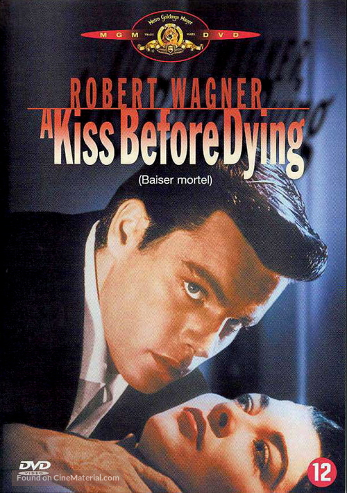 A Kiss Before Dying - Dutch DVD movie cover