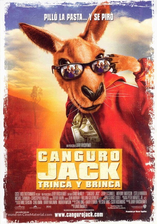 Kangaroo Jack - Spanish Movie Poster