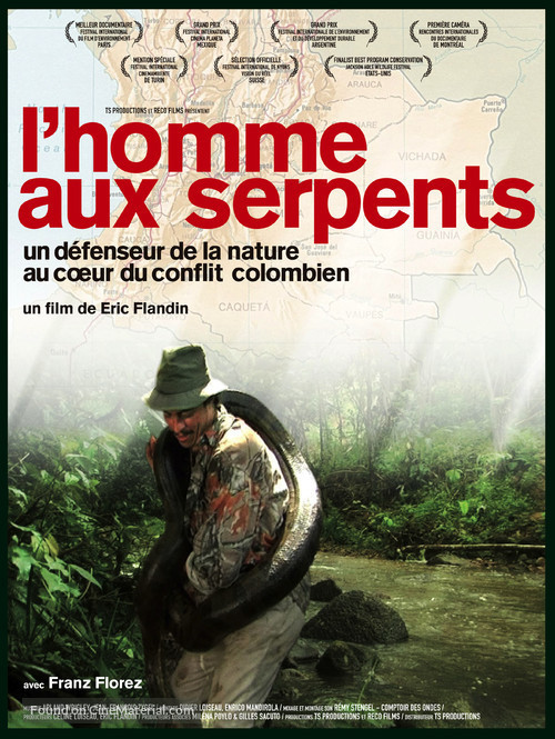 Snake Man - French Movie Poster