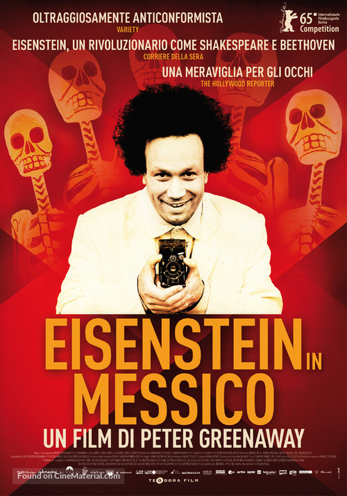 Eisenstein in Guanajuato - Italian Movie Poster