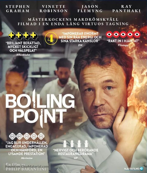 Boiling Point - Swedish Blu-Ray movie cover