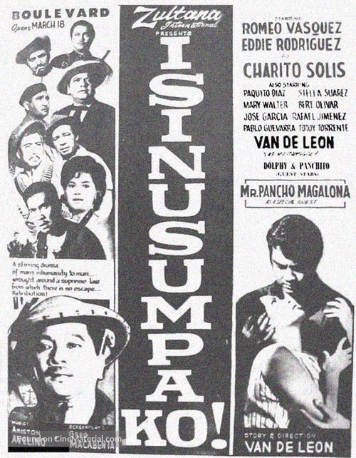 Isinusumpa ko! - Philippine Movie Poster