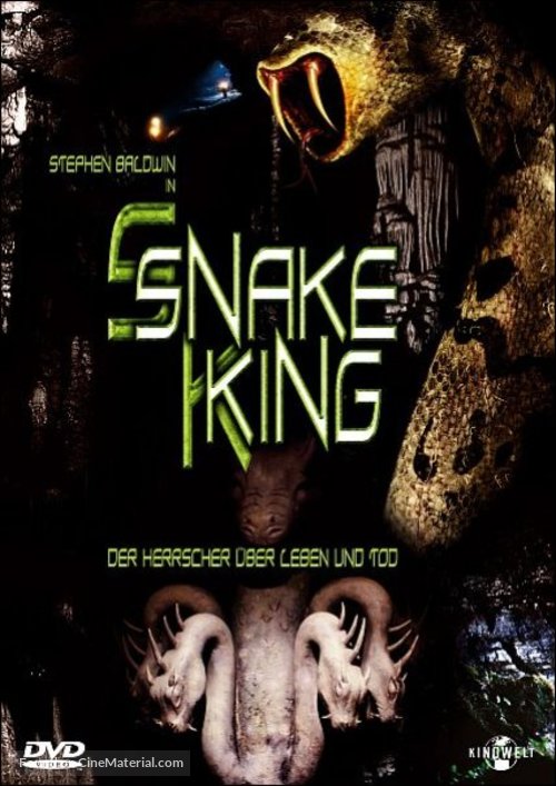 The Snake King - German DVD movie cover