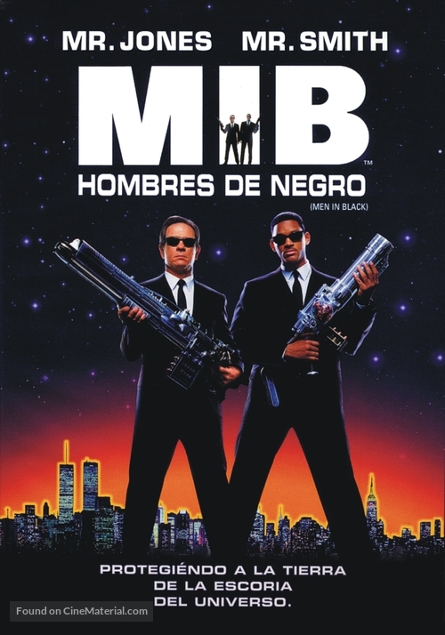 Men in Black - Argentinian DVD movie cover