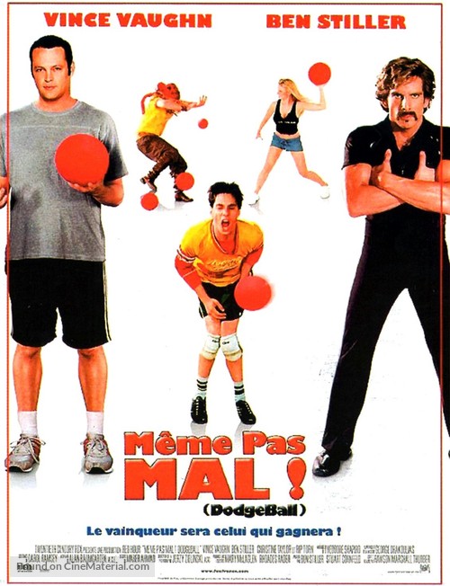 Dodgeball: A True Underdog Story - French Movie Poster