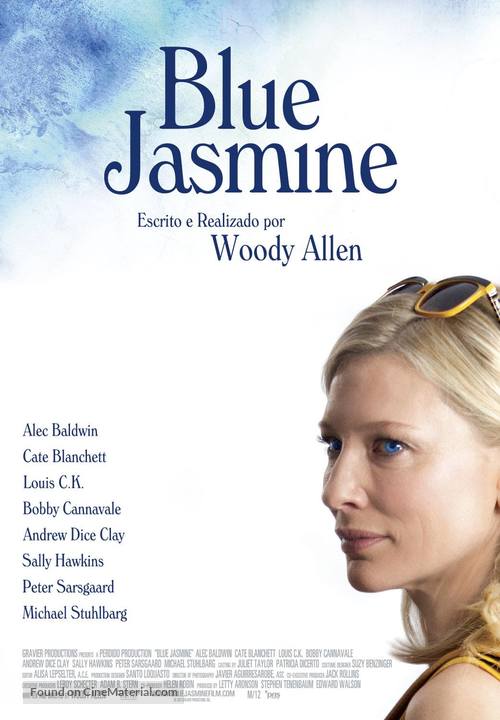Blue Jasmine - Portuguese Movie Poster