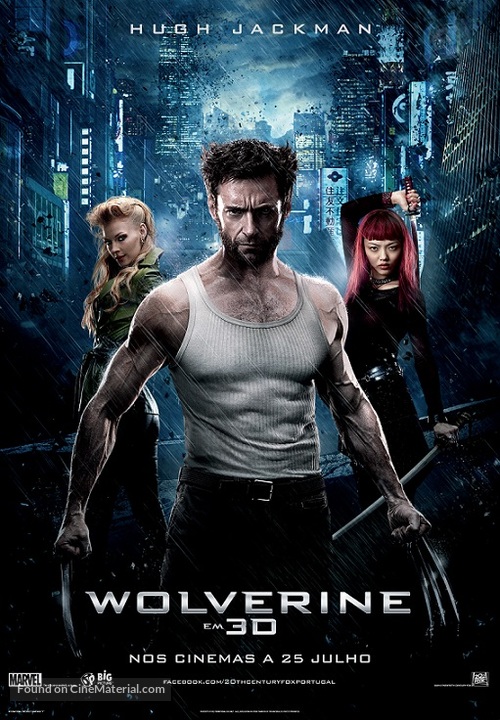 The Wolverine - Portuguese Movie Poster