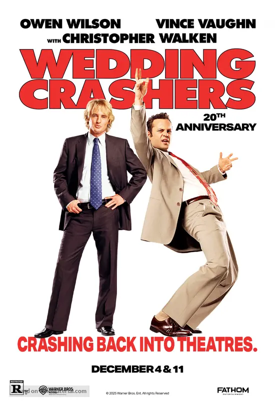 Wedding Crashers - Re-release movie poster