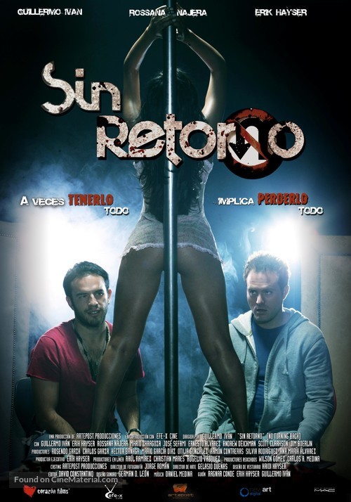 Sin retorno - Mexican Movie Poster