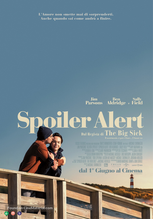 Spoiler Alert - Italian Movie Poster