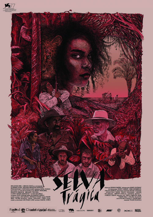 Selva tr&aacute;gica - Mexican Movie Poster