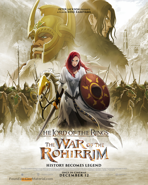 The Lord of the Rings: The War of the Rohirrim - Australian Movie Poster