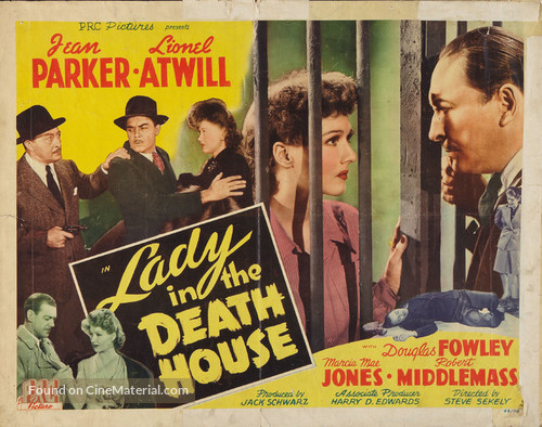 Lady in the Death House - Movie Poster