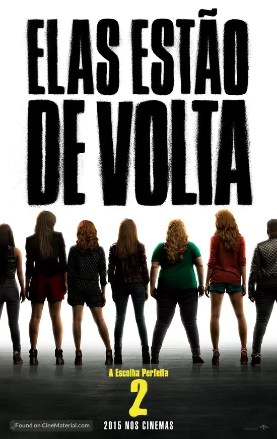 Pitch Perfect 2 - Brazilian Movie Poster