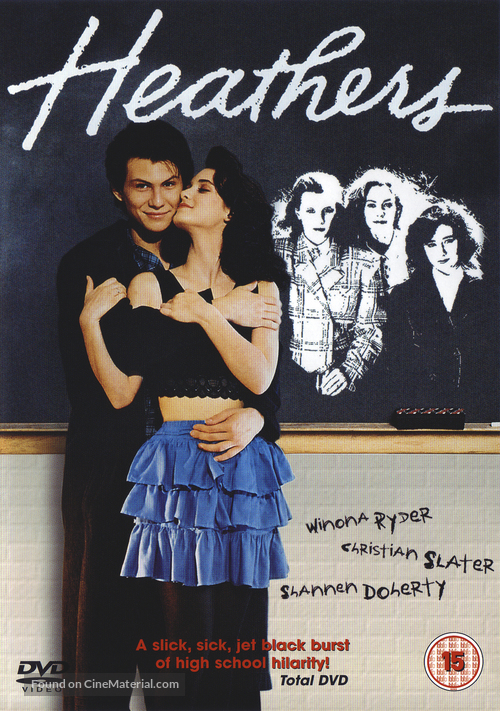 Heathers - British DVD movie cover