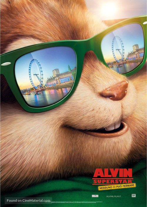 Alvin and the Chipmunks: The Road Chip - Italian Movie Poster
