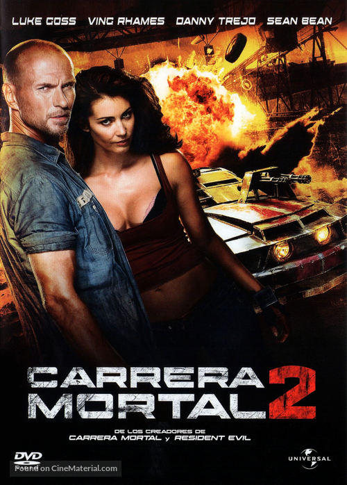 Death Race 2 - Argentinian DVD movie cover