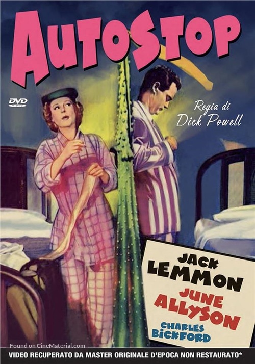 You Can&#039;t Run Away from It - Italian DVD movie cover