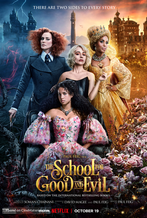 The School for Good and Evil - British Movie Poster