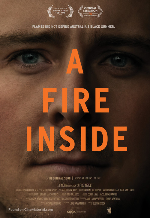 A Fire Inside - Australian Movie Poster