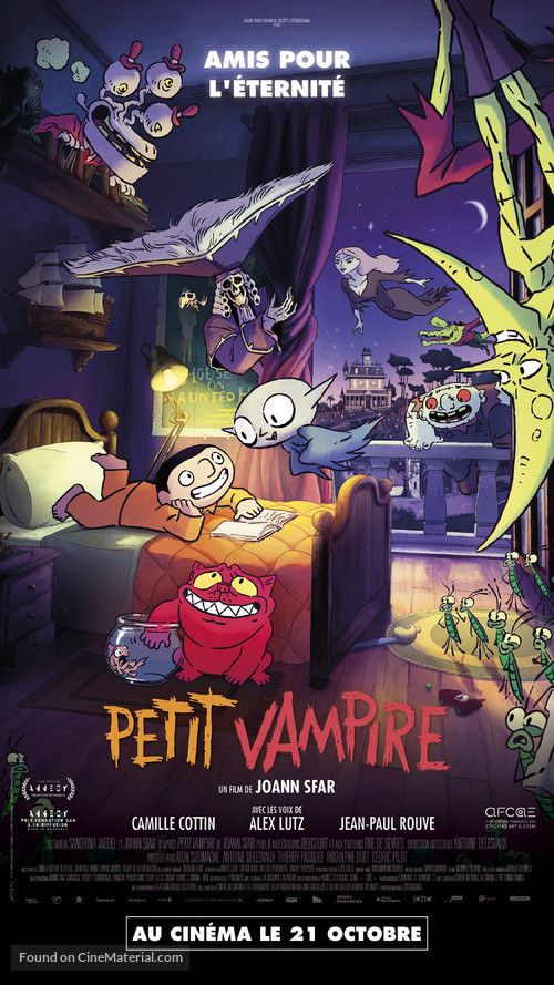Petit vampire - French Movie Poster