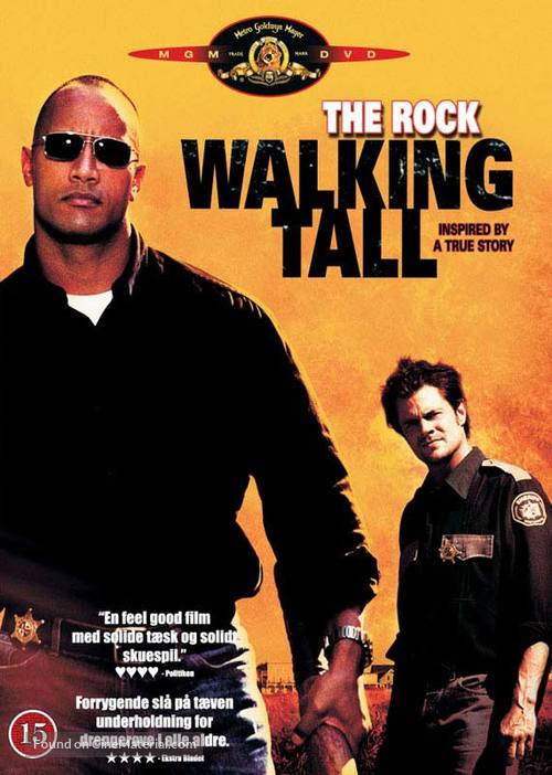 Walking Tall - Danish DVD movie cover