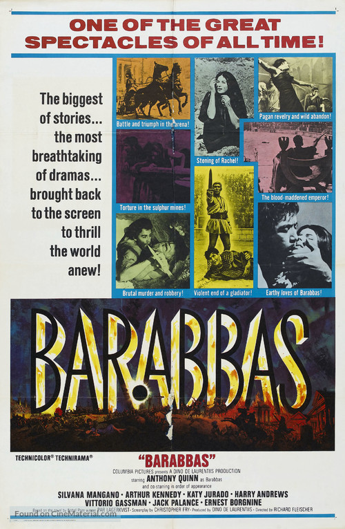 Barabbas - Movie Poster
