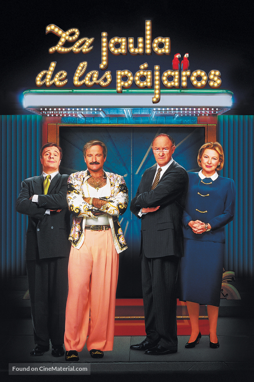 The Birdcage - Argentinian DVD movie cover