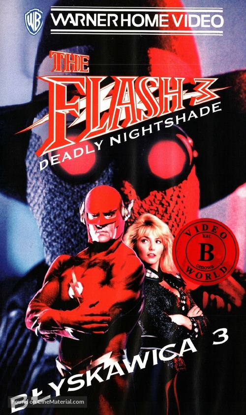 Flash III: Deadly Nightshade - Polish Movie Cover