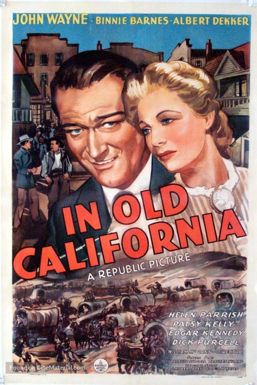 In Old California - Movie Poster