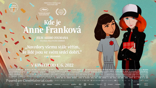 Where Is Anne Frank - Slovak Movie Poster