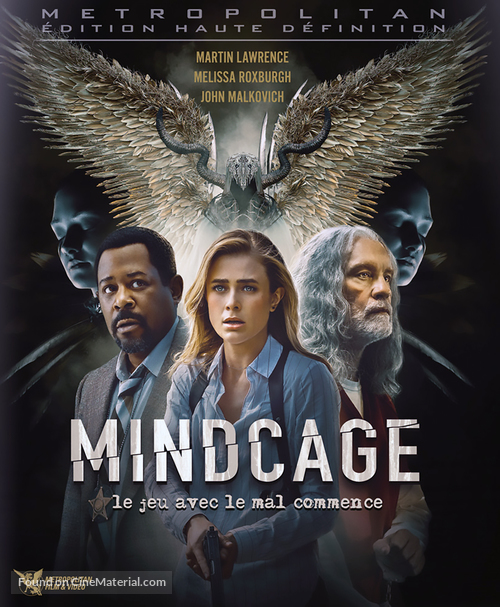 Mindcage - French Blu-Ray movie cover