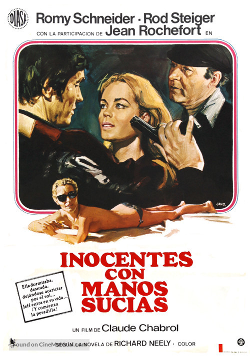 Les innocents aux mains sales - Spanish Movie Poster