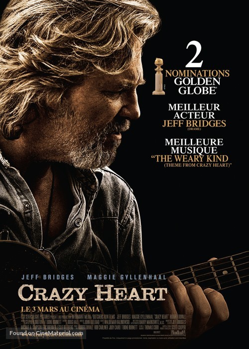 Crazy Heart - French Movie Poster