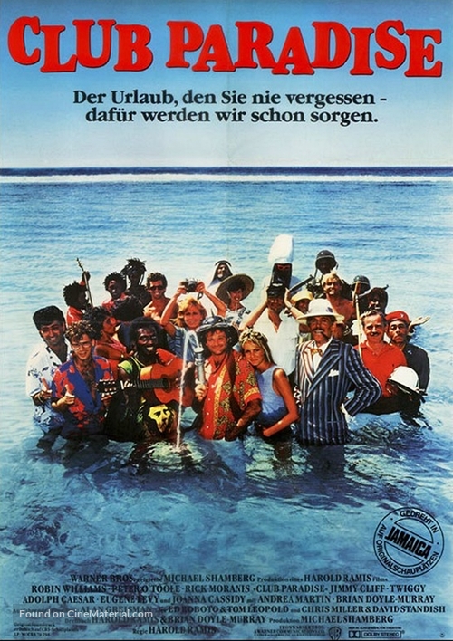 Club Paradise - German Movie Poster