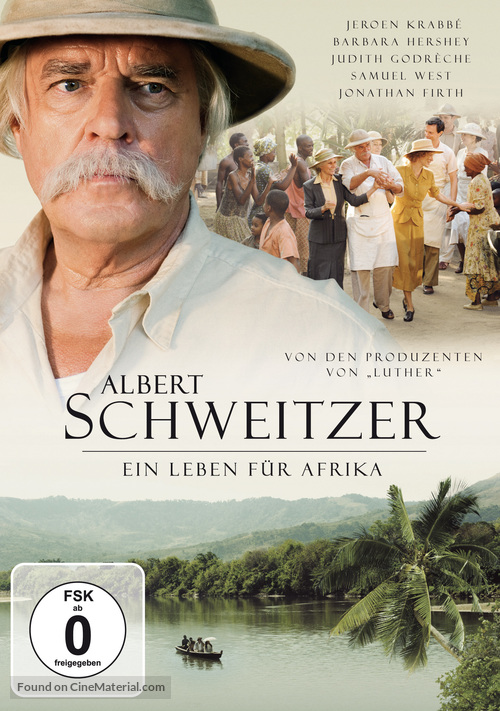 Albert Schweitzer - German Movie Cover