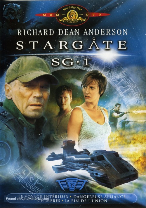 &quot;Stargate SG-1&quot; - French DVD movie cover