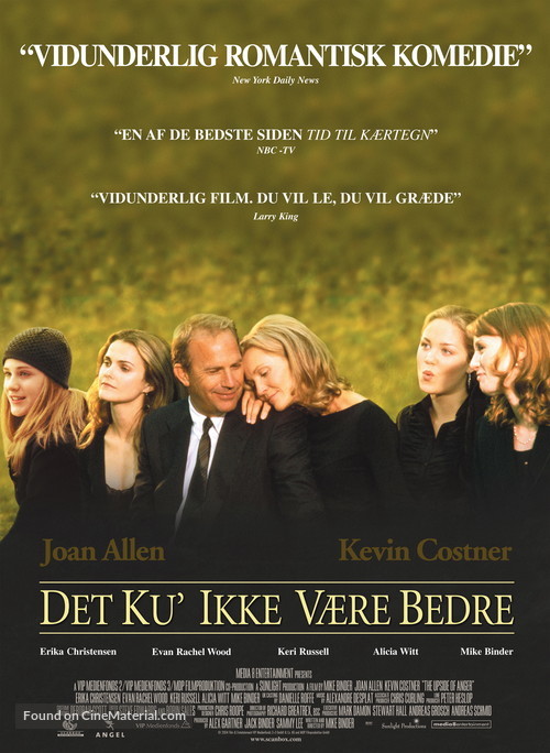 The Upside of Anger - Danish Movie Poster