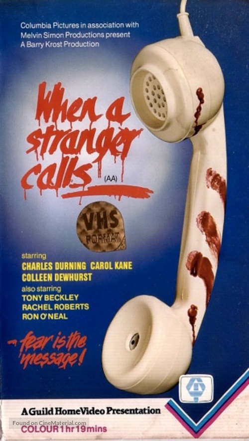 When a Stranger Calls - British Movie Cover