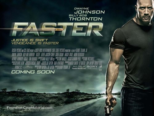 Faster - British Movie Poster