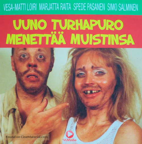 Uuno Turhapuro menett&auml;&auml; muistinsa - Finnish Movie Cover