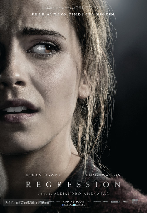 Regression - Canadian Movie Poster