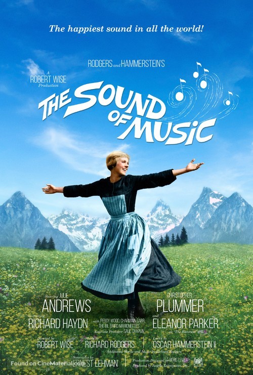 The Sound of Music - British Movie Poster