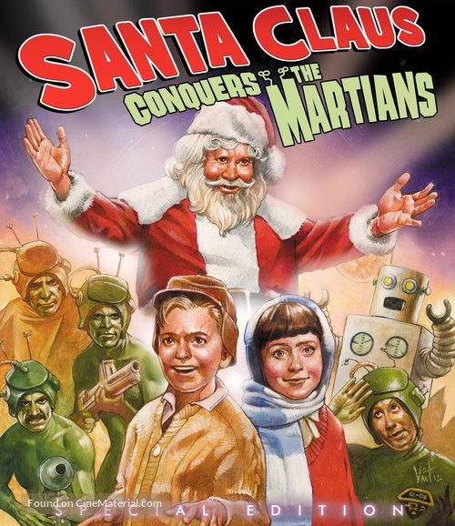 Santa Claus Conquers the Martians - Blu-Ray movie cover