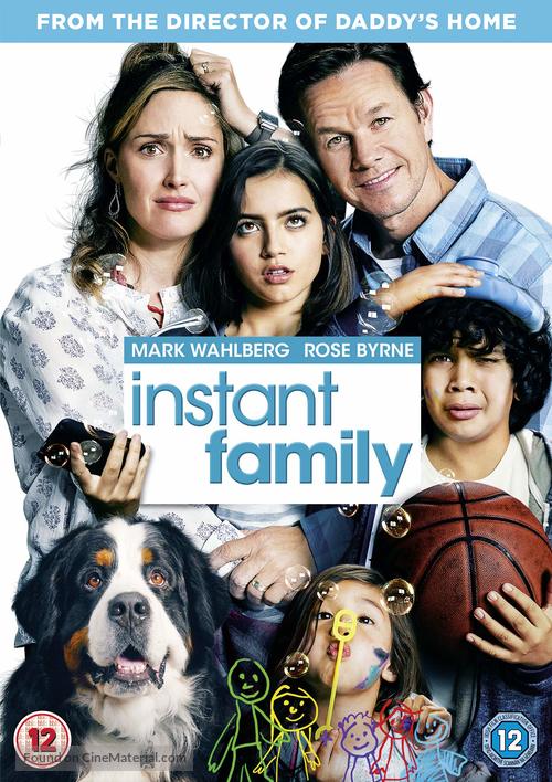 Instant Family - British DVD movie cover