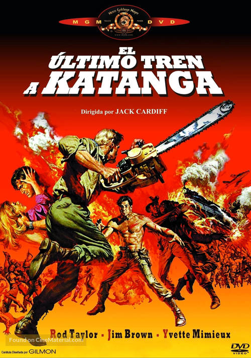 The Mercenaries - Spanish DVD movie cover