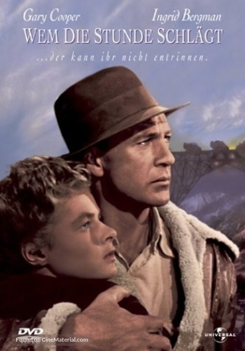 For Whom the Bell Tolls - German DVD movie cover