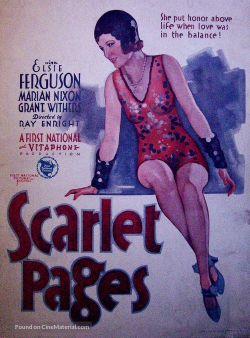 Scarlet Pages - Movie Poster