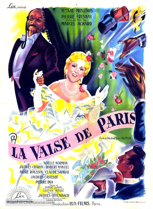 La valse de Paris - French Movie Poster