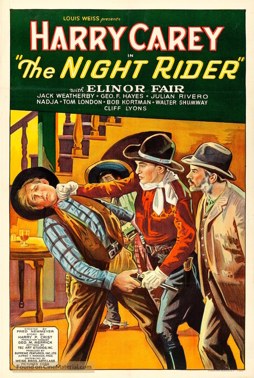 The Night Rider - Movie Poster